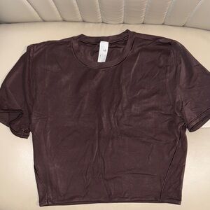 Lululemon Espresso Crop Top